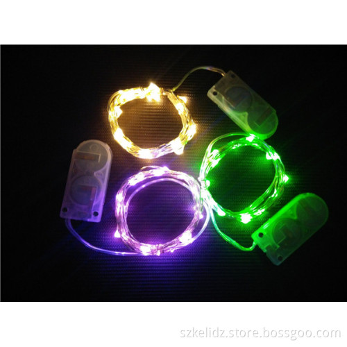 Outdoor Christmas Decoration Led String Light Led String Moon Light Silver Wire Fairy String Light